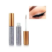 DR HONEY Glitter shimmer eye liner Blue Silver Red Green Gold black (Pack of 6) new pick multi color-thumb4