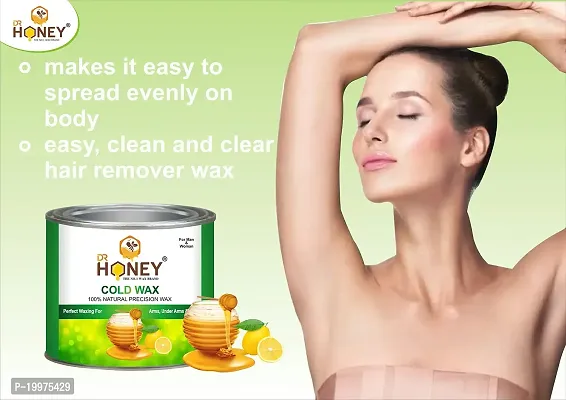 DR HONEY soft wax cold wax Hair Removal Wax 600 gram-thumb3