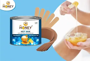 DR HONEY hot wax 600.1 gram strip and stick Wax For Arms soft and soft and smooth wax Hair Removal wax-thumb4