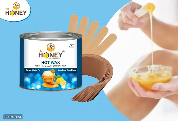 DR HONEY hot wax 600.1 gram strip and stick Wax For Arms soft and soft and smooth wax Hair Removal wax-thumb5