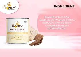 DR HONEY white chocolate and stick wax 600 gram Hair Removal For Arms, Legs, Chest, Back, and Full Body | Men  Women | Tan Removal | All skin Type Men  Women | Tan Removal | Oily to Normal Skin-thumb3