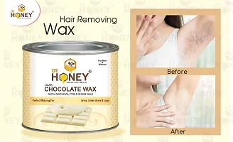 DR HONEY aloevera Wax 600 gram Hair Remover Wax for all skin wax good for your skin (white)-thumb1