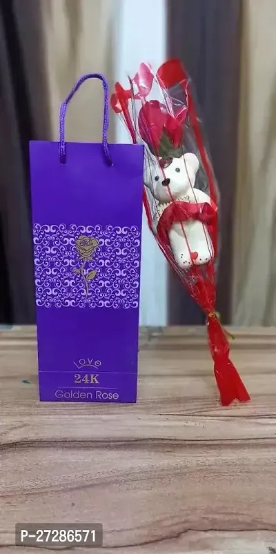 Beautiful Best And Cute Gifts In Valentine Teddy Stick For Your Girlfriend Or Boyfriend
