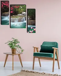 Designer Multicoloured Wood Wall Stickers-thumb1