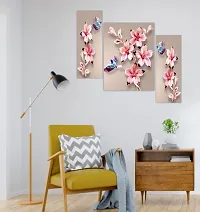 Designer Multicoloured Wood Wall Stickers-thumb2