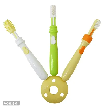 Pigeon Training Toothbrush Lession 123 Set (Multicolor)-thumb3