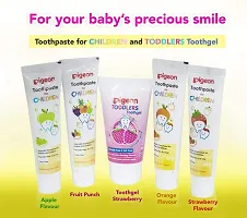 Pigeon Children Tripack Toothpaste Orange (45g, Pack of 2)  Strawberry (45g, Pack of 1)-thumb4