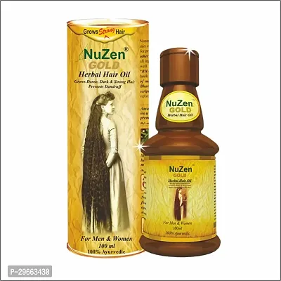 Gold Herbal Hair Oil (100 Ml)-thumb0