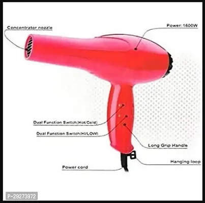 Professional Stylish Hot and Cold Hair Dryer 1800 Watts with Nozzle with 2 Speed Setting-thumb3