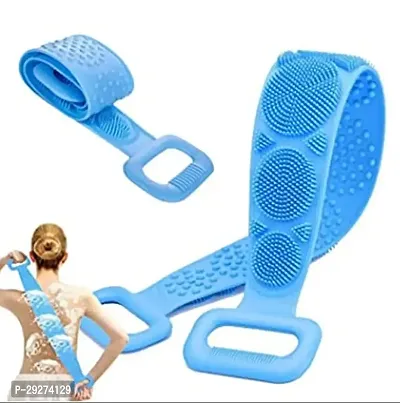 Modern Soft Silicone Double Sided Skin Scrubber-thumb0