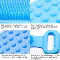 Modern Soft Silicone Double Sided Skin Scrubber-thumb3