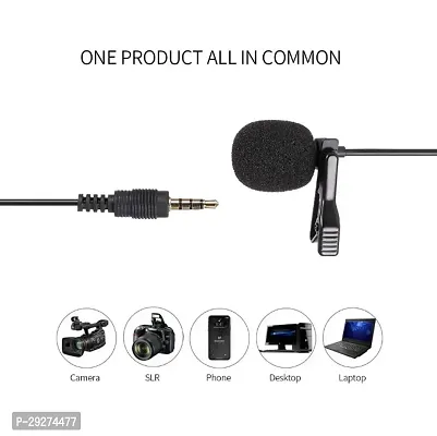 Best Pro Professional Collar Mic for You Tube Grade Lavalier Microphone Easy Clip on System Shy; Perfect for Recording Voice/video Conference/podcast-thumb4