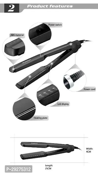 Ceramic Professional Electric Hair Straightener-thumb4