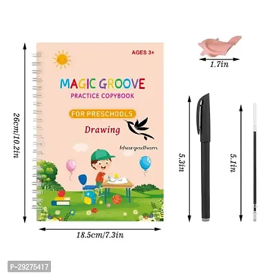 Magic Writing Practice Book with Magic Pen for Kid, Combo-thumb2