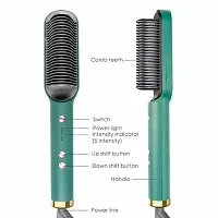 Hair Straightener Comb for Women and Men, Heating Electric Straightener with 5 Temperature Control Hair Straightener-thumb2