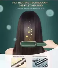 Hair Straightener Comb for Women and Men, Heating Electric Straightener with 5 Temperature Control Hair Straightener-thumb3