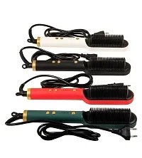 Hair Straightener Comb for Women and Men, Heating Electric Straightener with 5 Temperature Control Hair Straightener-thumb1