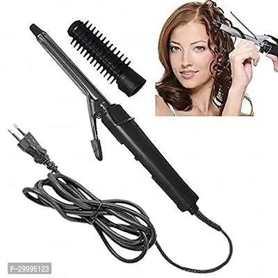 Modern Black Silver Electric Hair Curler-thumb0