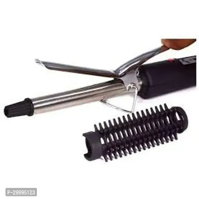 Modern Black Silver Electric Hair Curler-thumb3