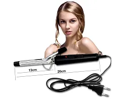 Modern Black Silver Electric Hair Curler-thumb3