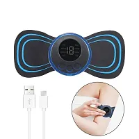 Rechargeable Butterfly Mini Massager Ems Massager Neck Massager For Cervical Pain-thumb3