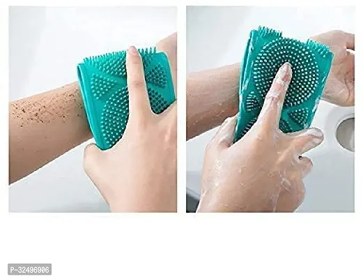 Silicon Bath Sponges Loofah Bath Acceries Men Women girl's Boy's All People Very Like This Brush-thumb0