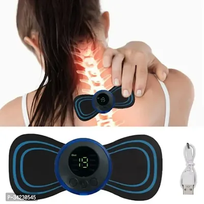 Modern Wireless Butterfly Massager Machine for Pain Relief  with 8 Mode 19 Strength Level-thumb0