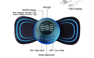 Modern Wireless Butterfly Massager Machine for Pain Relief  with 8 Mode 19 Strength Level-thumb3