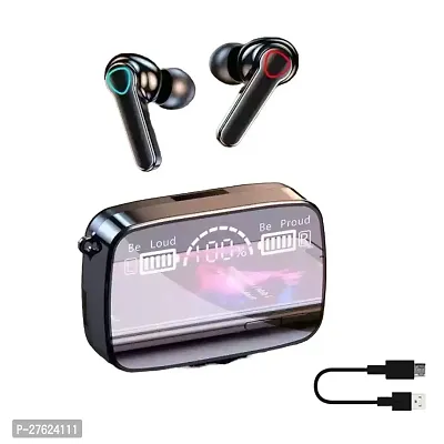 TWS M10 Bluetooth Truly Wireless in Ear Earbuds with Mic in-Built Gaming Mode Bluetooth Headset-thumb0