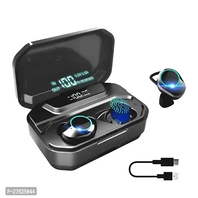 TWS M10 Bluetooth Truly Wireless in Ear Earbuds with Mic in-Built Gaming Mode Bluetooth Headset-thumb0