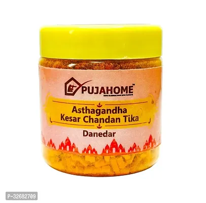 Asthagandha Kesar Chandan Tika Danedar For Religious Pooja And Tilak- 100 G-thumb0