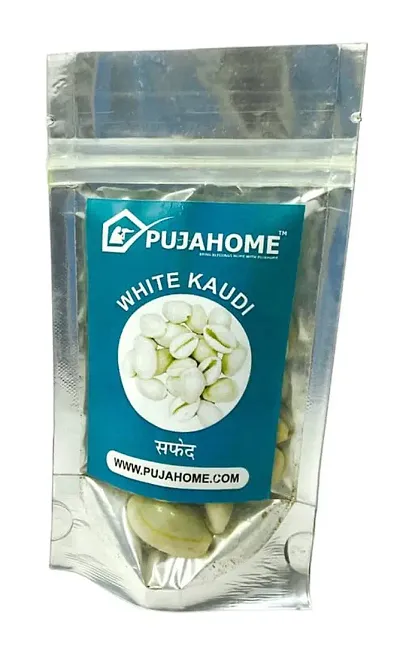 White Kodi For Laxmi Pooja Cowri Sea Shells For Diwali Pooja