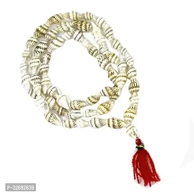 Shankh Mala Necklace Haar For Pooja, Health, Wealth, Protection, Prosperity And Success-thumb0