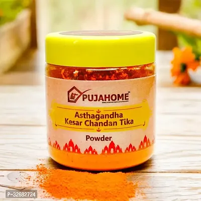 Asthagandha Kesar Chandan Powder for Pooja - 50 Grams-thumb0