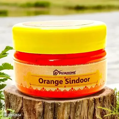 Pure Hanuman Ji Orange Sindoor - 100 Grams