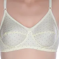 Panther  Printed Non-Padded Full Coverage Wirefree T-Shirt Everyday Cotton Silk Bra-thumb2