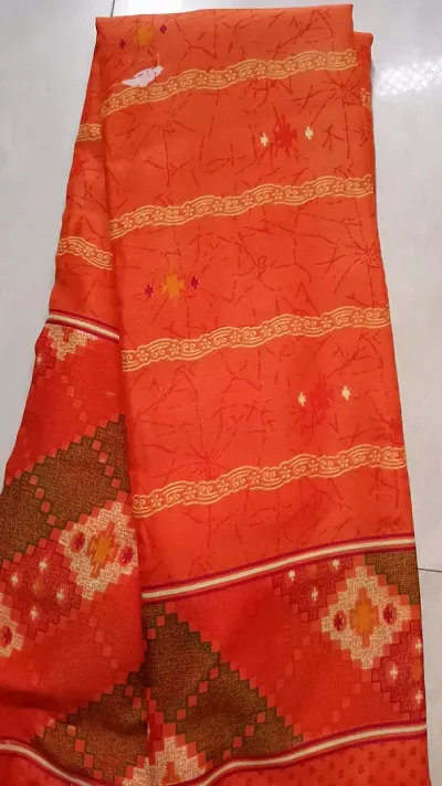 Stylish Georgette Saree with Blouse Piece