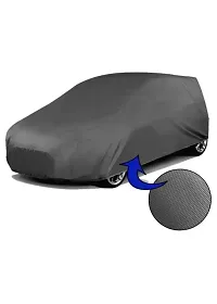 Essential Grey Polyester Dust And Waterproof Car Body Cover For Skoda Rapid-thumb3