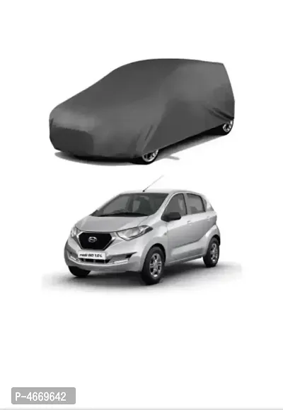 Essential Grey Polyester Dust And Waterproof Car Body Cover For Nissan Dustango