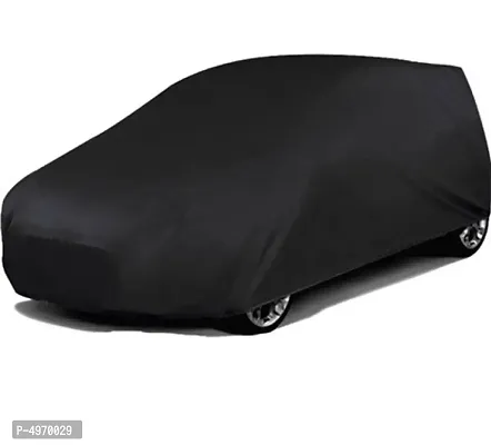 Car Body Cover For Tata Indica Dust & Water Proof Color Black-thumb4
