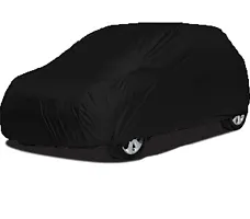 Car Body Cover For Fait Punto Evo Dust & Water Proof Color Black-thumb1