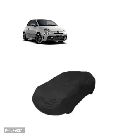 Car Body Cover For Fait Abath Dust & Water Proof Color Black