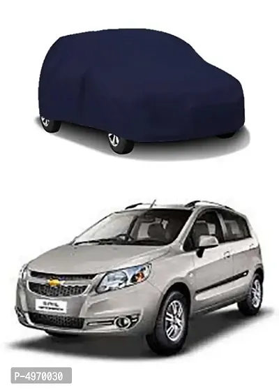 Car Body Cover For Chevrolet Sail hatchback Dust & Water Proof Color Black