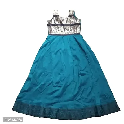 Stylish Blue Cotton Frocks Dresses For Girls