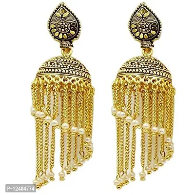 Molika Creation Ethnic Collection Jhumki Earrings for Women
