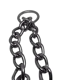Fondle Heavy Weight Stainless Steel Long Chain for Very Heavy Dog Breeds Animals Silver (L - 60 inch) Chain-thumb2