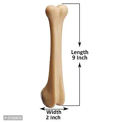 Dog Nylon Hard Chew 9inch Bone Toys for Adult Dogs 1 Piece) (9inch Bone)-thumb2