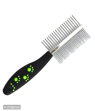 Dog Double sided Comb paw printed and Nail cutter with filler, for small medium and large dog-thumb2