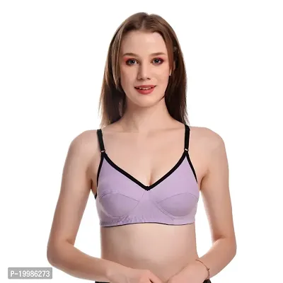 Lady Soft Non Wired Non Padded Every day Bra-thumb2