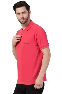 Corsair Men's Regular Fit Shoulder Down Design Collar Neck Ultra Cotton Half Sleeve Polo T Shirts Plus to 5XL-thumb2